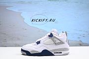 Nike Air Jordan 4 Retro White Midnight Navy DH6927-140 - 5