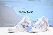 Nike Air Jordan 1 Retro High Off-White White AQ0818-100 - 1