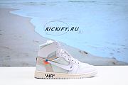 Nike Air Jordan 1 Retro High Off-White White AQ0818-100 - 4